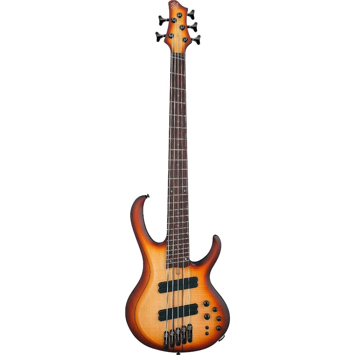 Đàn Guitar Bass 5 Dây Ibanez BTB705LM, Natural Browned Burst Flat