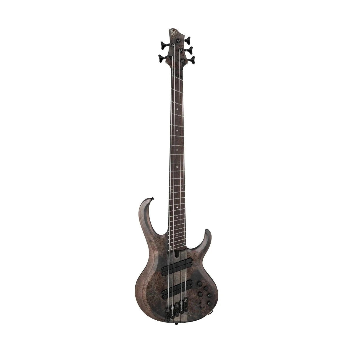 Đàn Guitar Bass 5 Dây Ibanez BTB805MS, Transparent Gray Flat