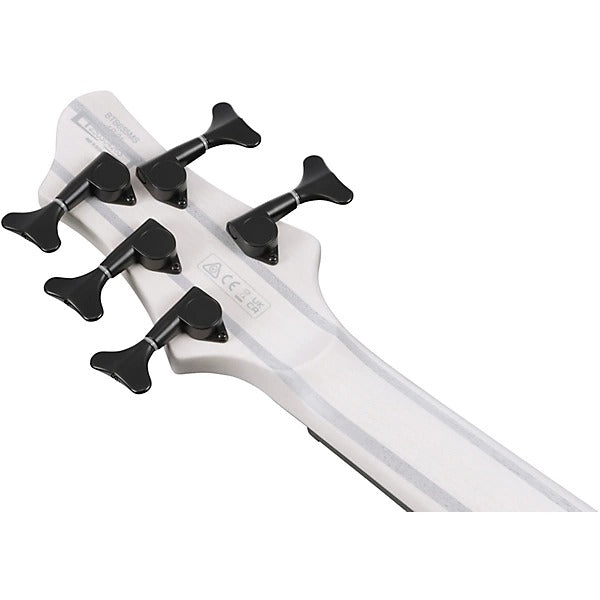 Đàn Guitar Bass 5 Dây Ibanez BTB865MS, Transparent White Flat