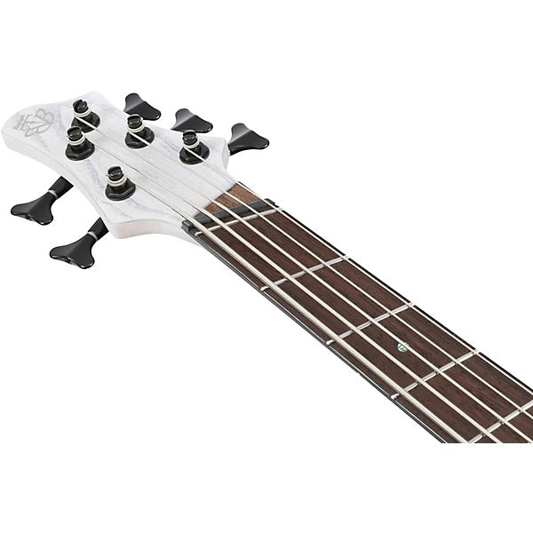 Đàn Guitar Bass 5 Dây Ibanez BTB865MS, Transparent White Flat