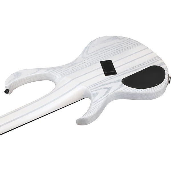 Đàn Guitar Bass 5 Dây Ibanez BTB865MS, Transparent White Flat