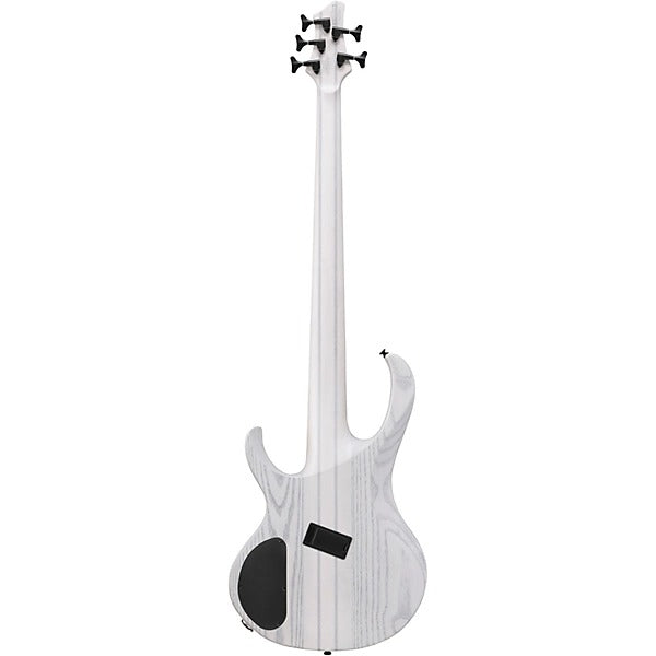 Đàn Guitar Bass 5 Dây Ibanez BTB865MS, Transparent White Flat