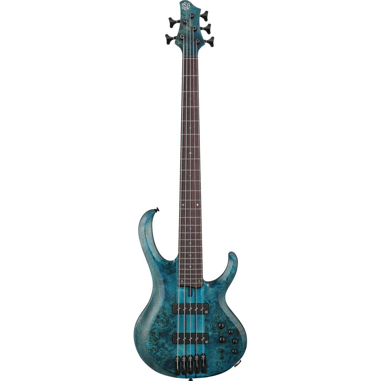 Đàn Guitar Bass 5 Dây Ibanez BTB945, Cosmic Blue Low Gloss