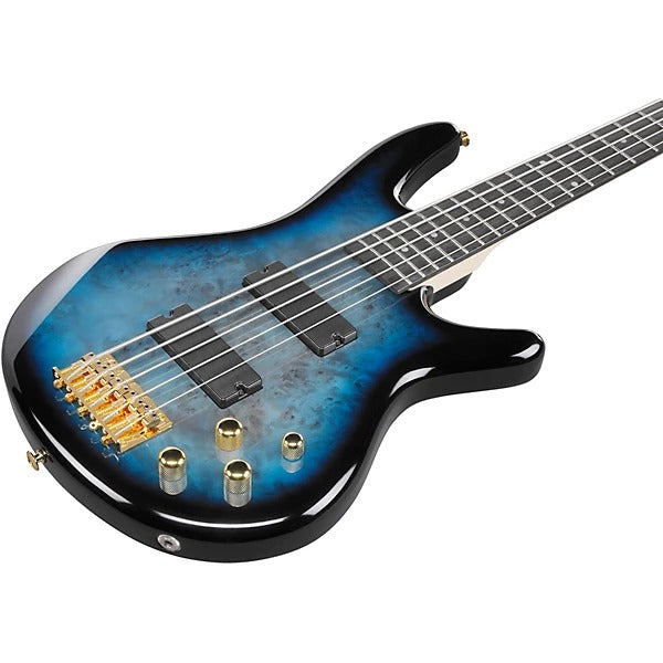 Đàn Guitar Bass 5 Dây Ibanez GSR205PC, Transparent Marine Burst