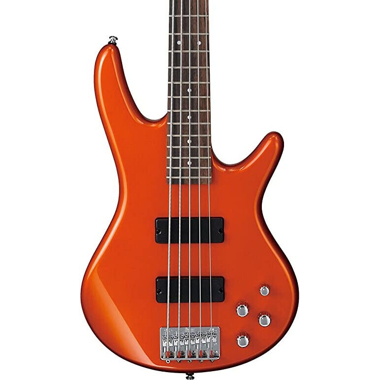 Đàn Guitar Bass 5 Dây Ibanez GSR205, Roadster Orange Metallic