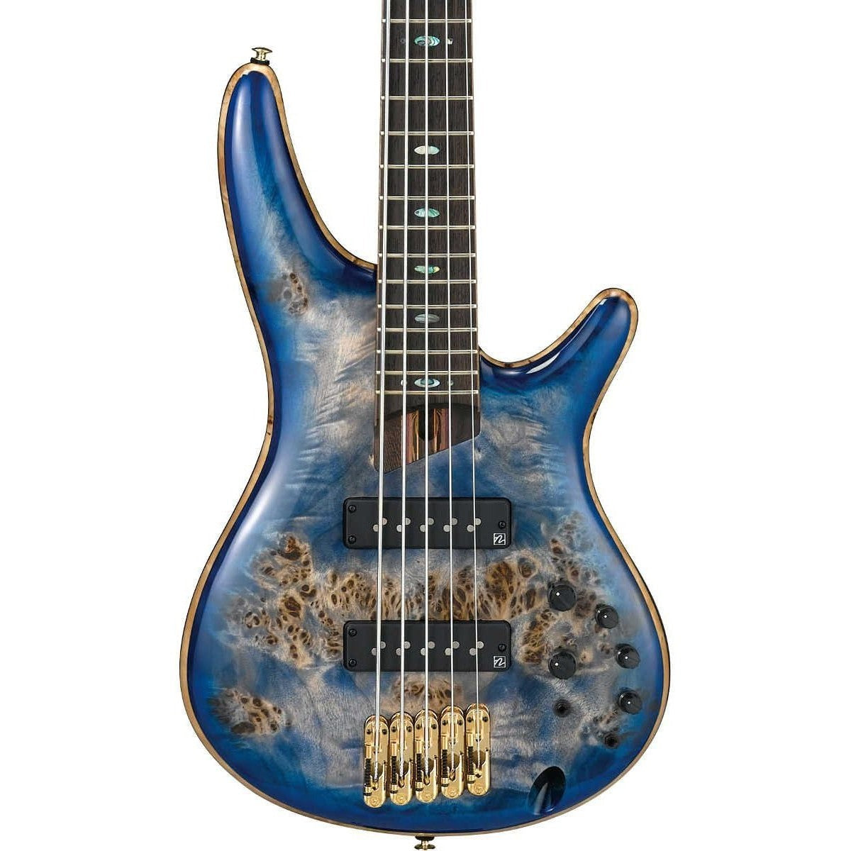Đàn Guitar Bass 5 Dây Ibanez SR2605, Cerulean Blue Burst