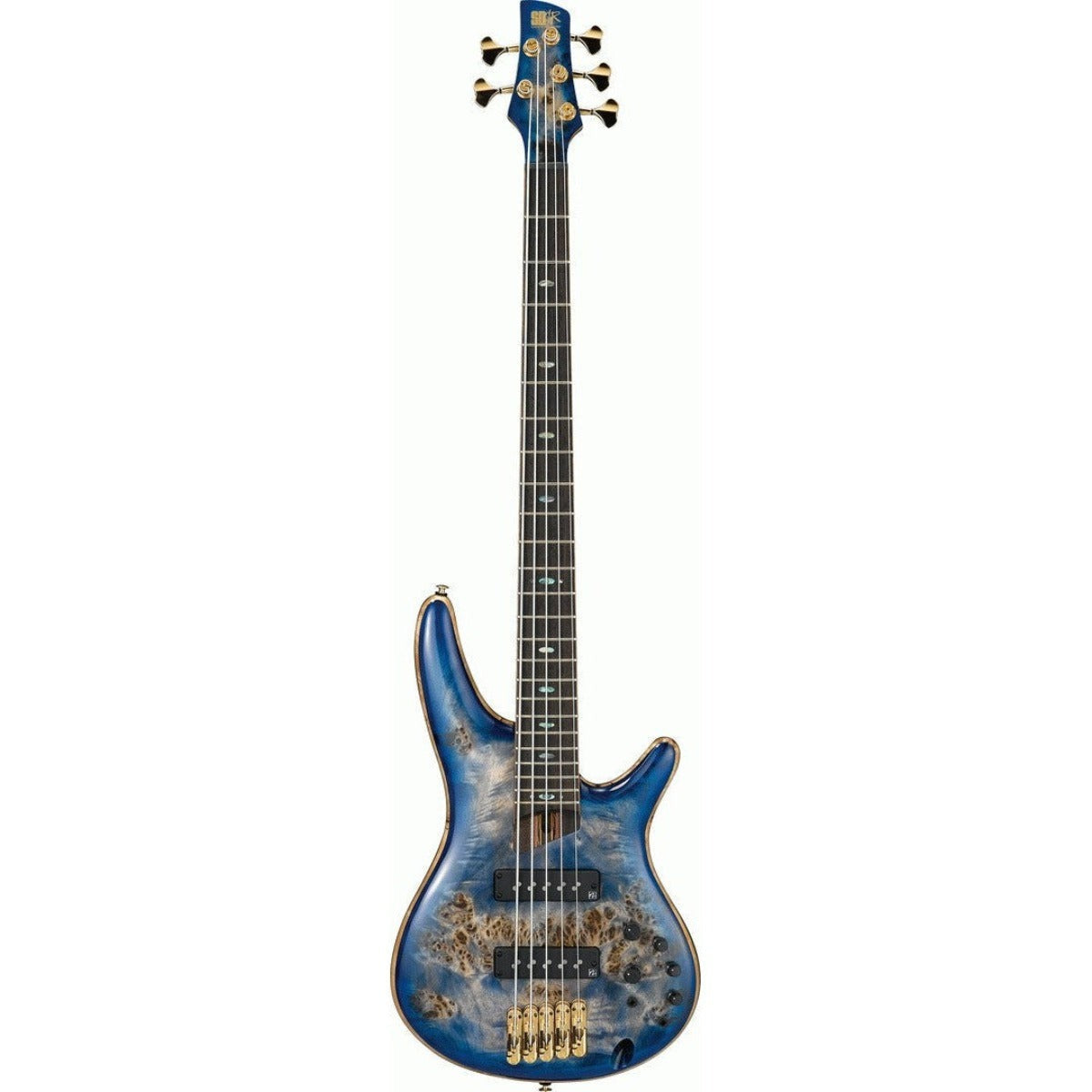 Đàn Guitar Bass 5 Dây Ibanez SR2605, Cerulean Blue Burst