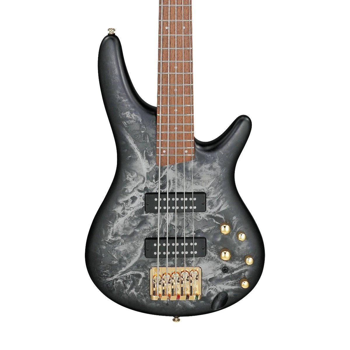 Đàn Guitar Bass 5 Dây Ibanez SR305EDX, Black Ice Frozen Matte