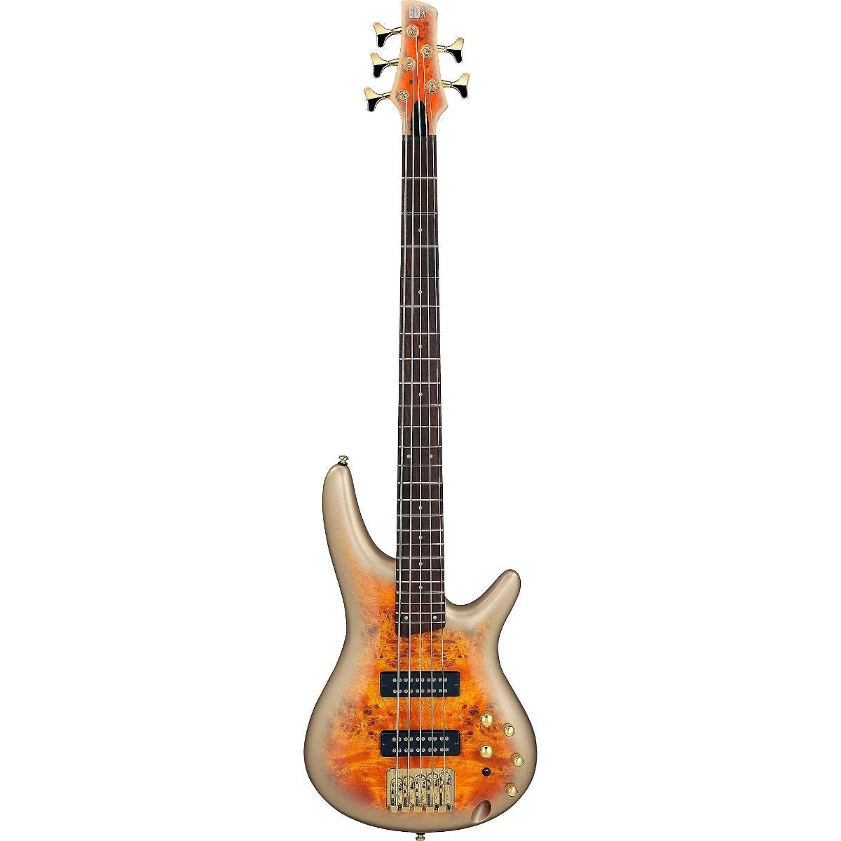 Đàn Guitar Bass 5 Dây Ibanez SR405EPBDX, Mars Gold Metallic Burst