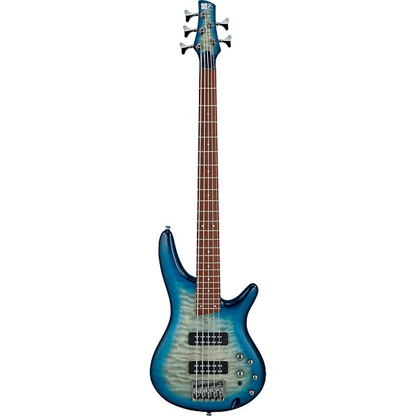 Đàn Guitar Bass 5 Dây Ibanez SR405EQM, Stained Cosmic Blue Starburst