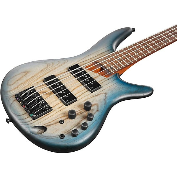 Đàn Guitar Bass 5 Dây Ibanez SR605E, Cosmic Blue Starburst Flat