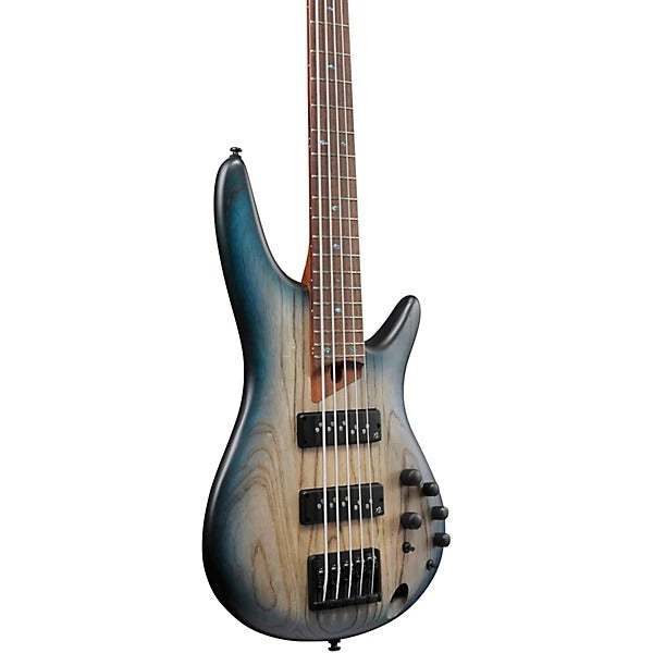 Đàn Guitar Bass 5 Dây Ibanez SR605E, Cosmic Blue Starburst Flat