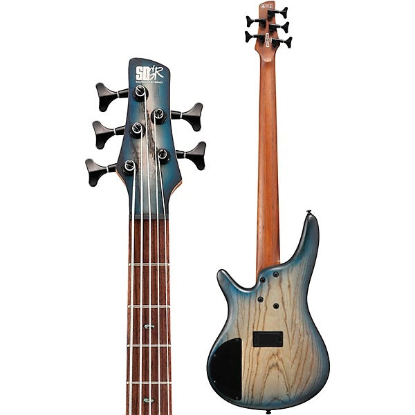 Đàn Guitar Bass 5 Dây Ibanez SR605E, Cosmic Blue Starburst Flat