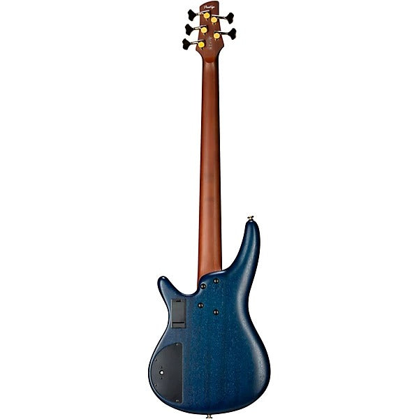 Đàn Guitar Bass 5 Dây Ibanez SR6605, Ghost Fleet Blue Burst