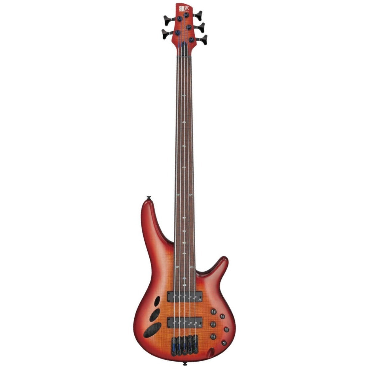 Đàn Guitar Bass 5 Dây Ibanez SRD905F, Brown Topaz Burst Low Gloss