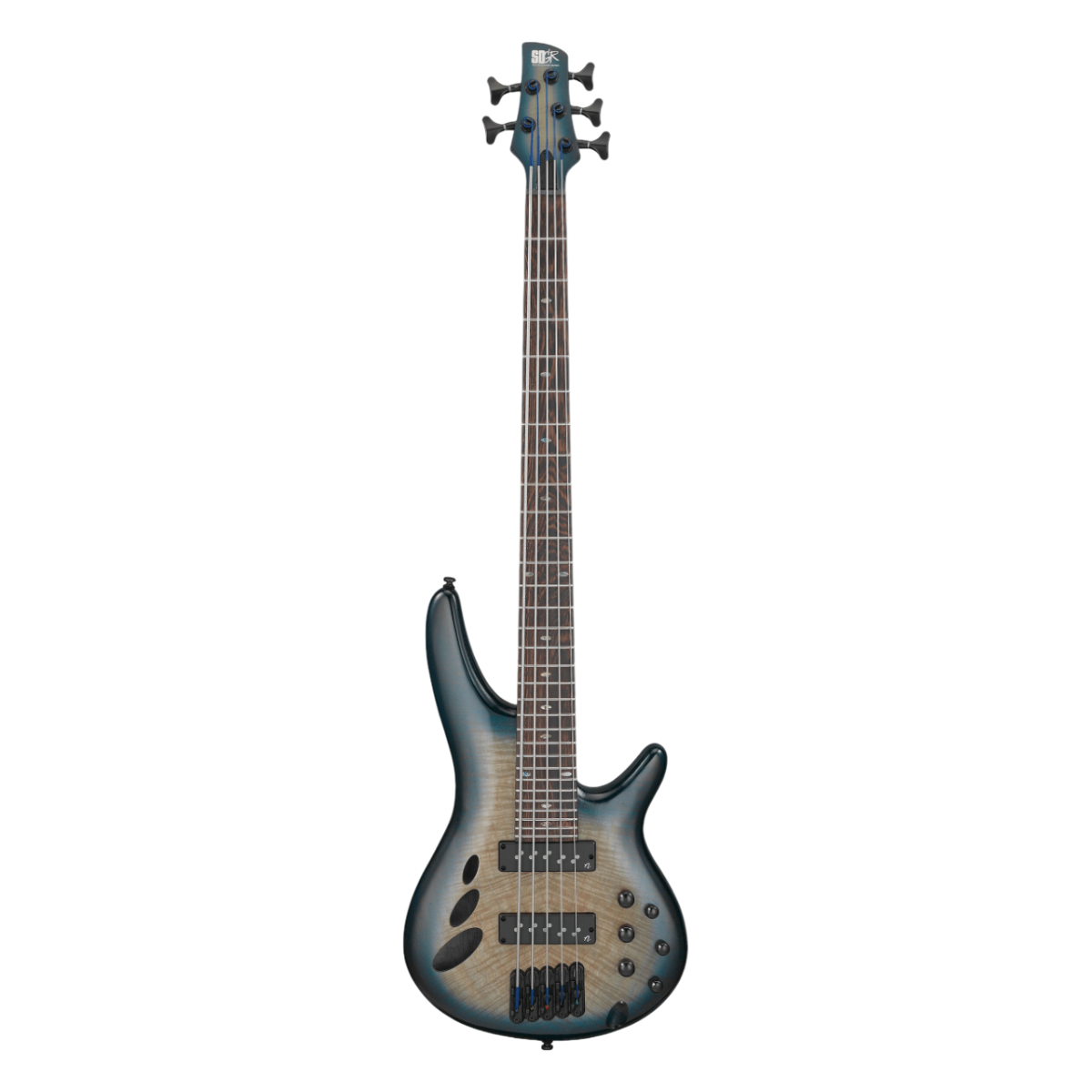 Đàn Guitar Bass 5 Dây Ibanez SRD905, Cosmic Blue Starburst Low Gloss