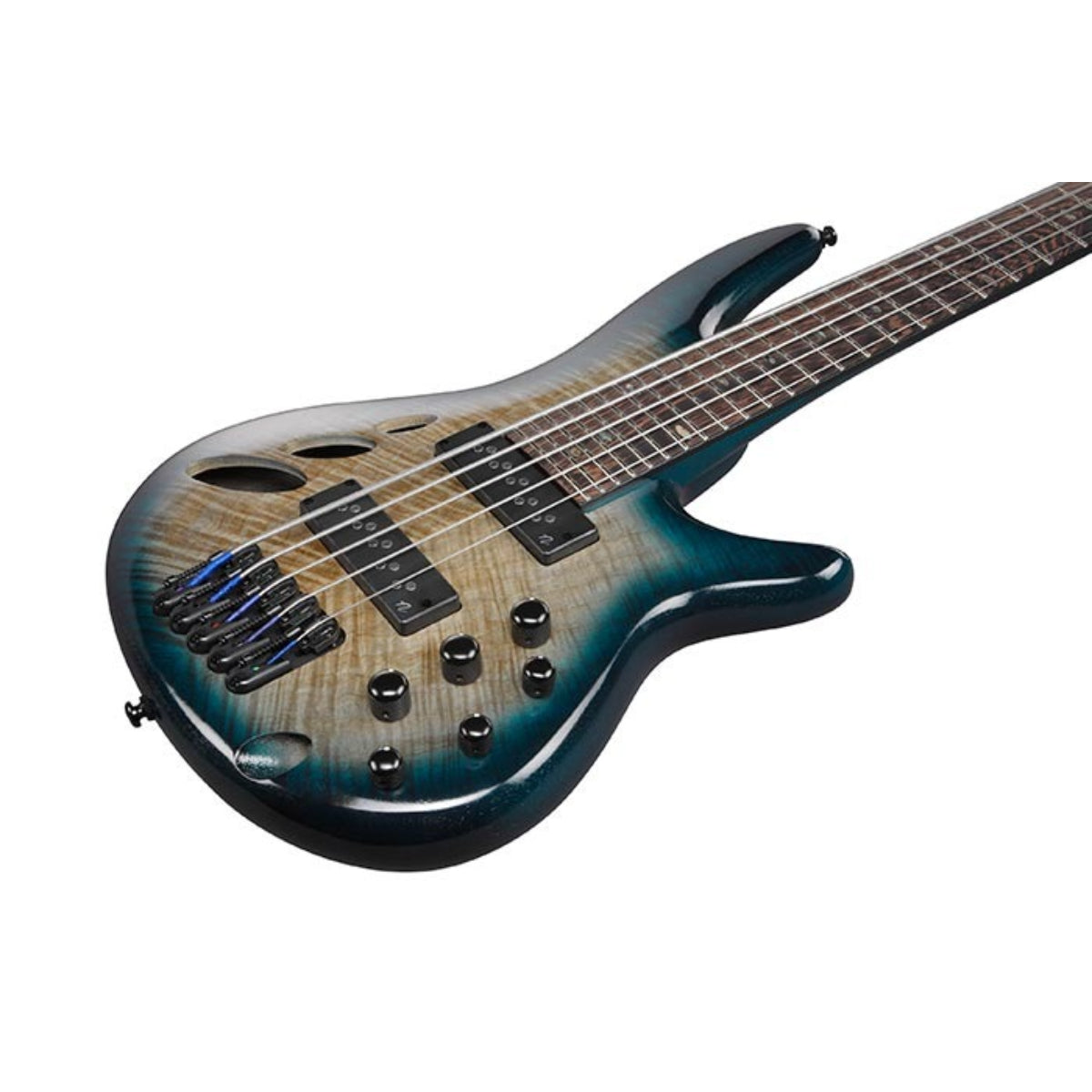 Đàn Guitar Bass 5 Dây Ibanez SRD905, Cosmic Blue Starburst Low Gloss
