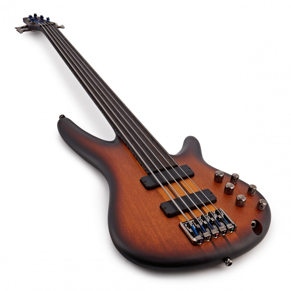 Đàn Guitar Bass 5 Dây Ibanez SRF705, Brown Burst Flat