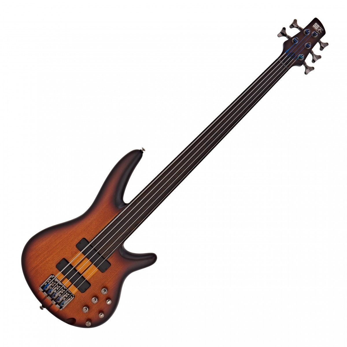 Đàn Guitar Bass 5 Dây Ibanez SRF705, Brown Burst Flat
