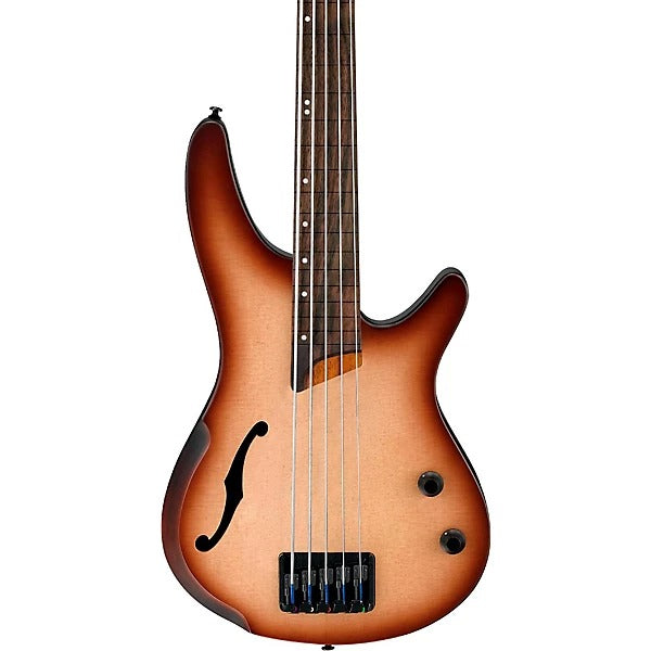 Đàn Guitar Bass 5 Dây Ibanez SRH505F, Natural Brown Burst Flat