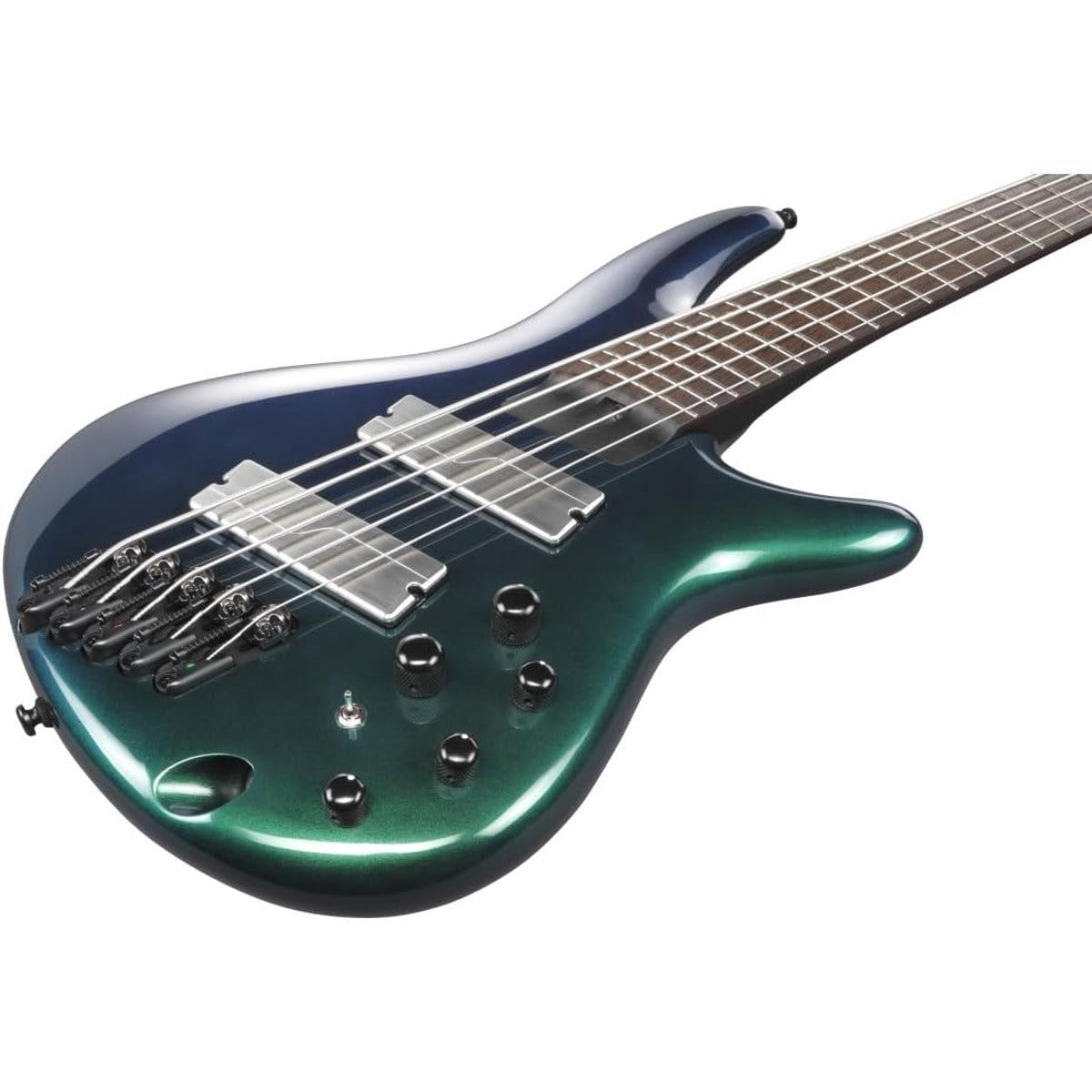 Đàn Guitar Bass 5 Dây Ibanez SRMS725, Blue Chameleon