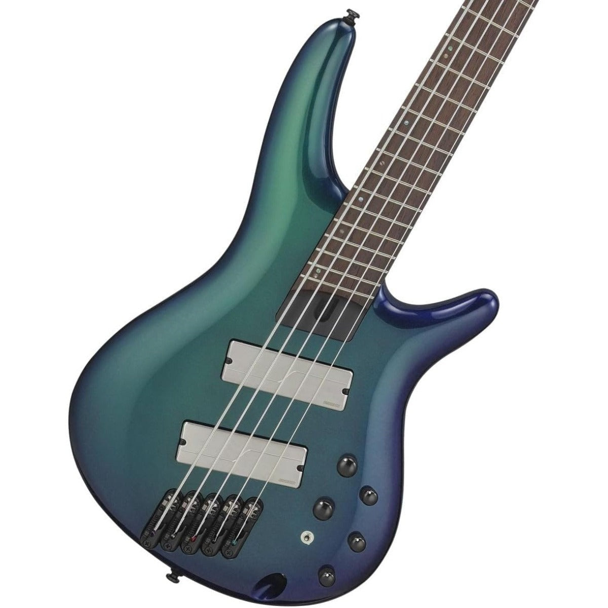 Đàn Guitar Bass 5 Dây Ibanez SRMS725, Blue Chameleon