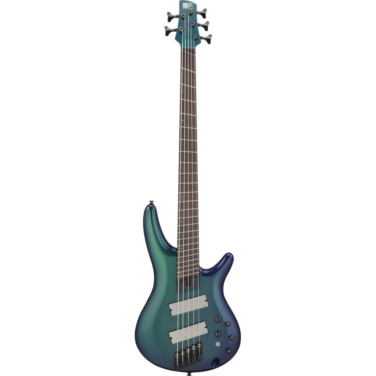 Đàn Guitar Bass 5 Dây Ibanez SRMS725, Blue Chameleon