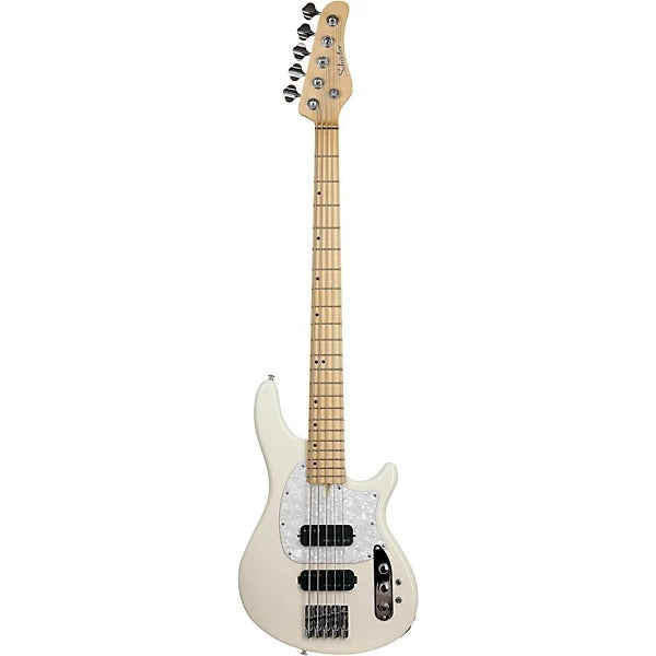 Đàn Guitar Bass 5 Dây Schecter CV5, Ivory