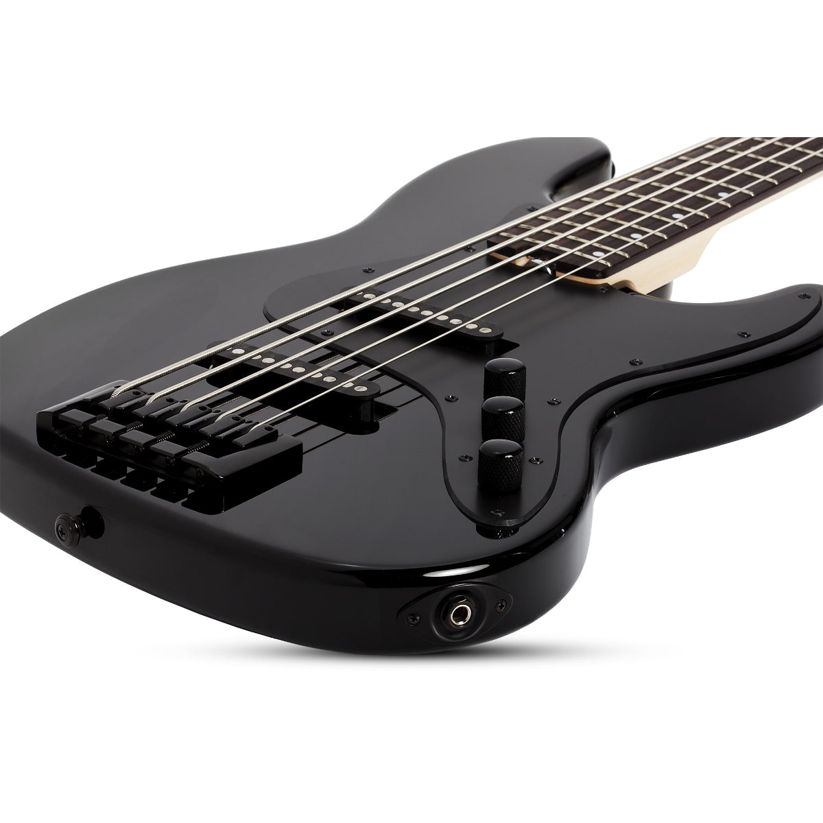 Đàn Guitar Bass 5 Dây Schecter J5, Gloss Black
