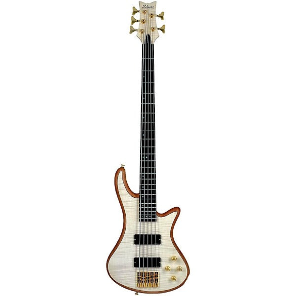 Đàn Guitar Bass 5 Dây Schecter Stiletto Custom 5, Satin Natural