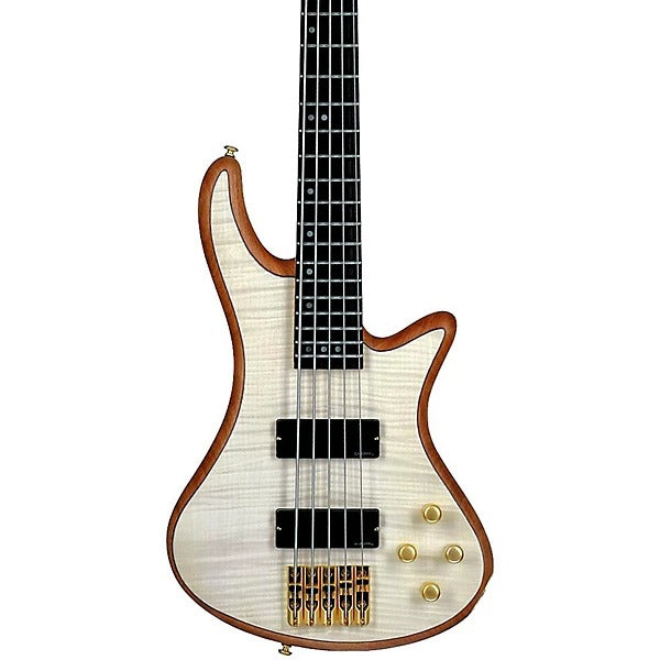 Đàn Guitar Bass 5 Dây Schecter Stiletto Custom 5, Satin Natural