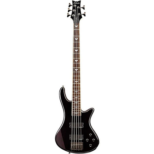 Đàn Guitar Bass 5 Dây Schecter Stiletto Extreme 5, See Thru Black