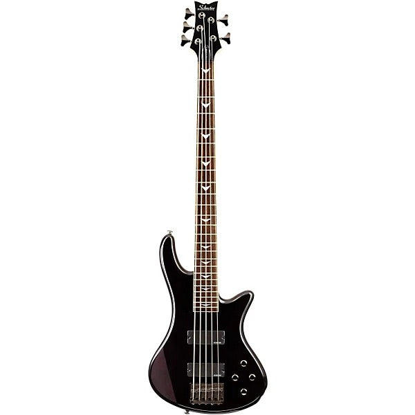 Đàn Guitar Bass 5 Dây Schecter Stiletto Extreme 5, See Thru Black