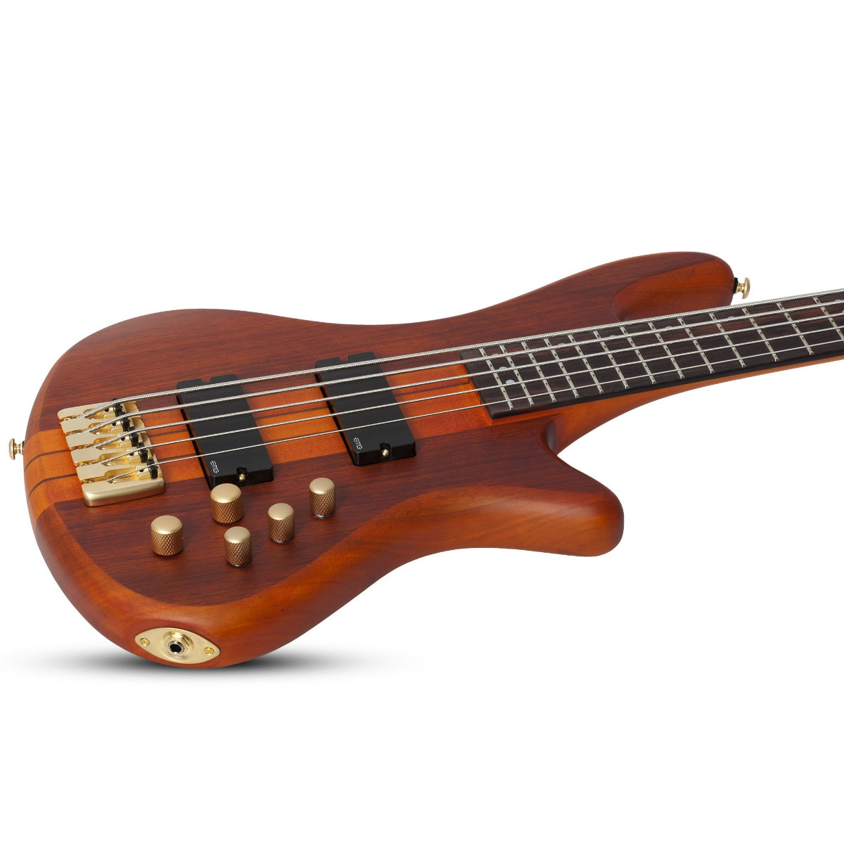 Đàn Guitar Bass 5 Dây Schecter Stiletto Studio 5, Honey Satin