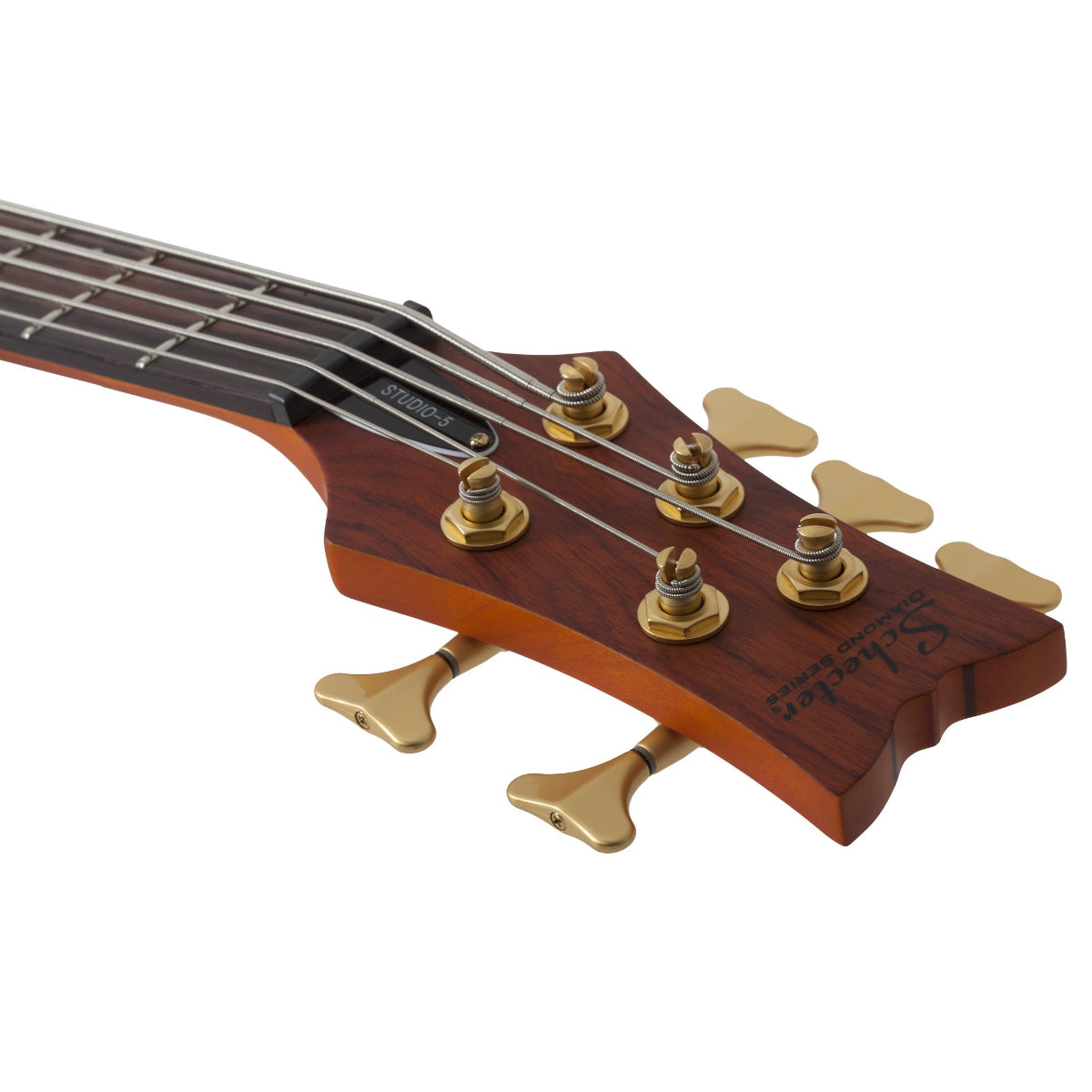 Đàn Guitar Bass 5 Dây Schecter Stiletto Studio 5, Honey Satin