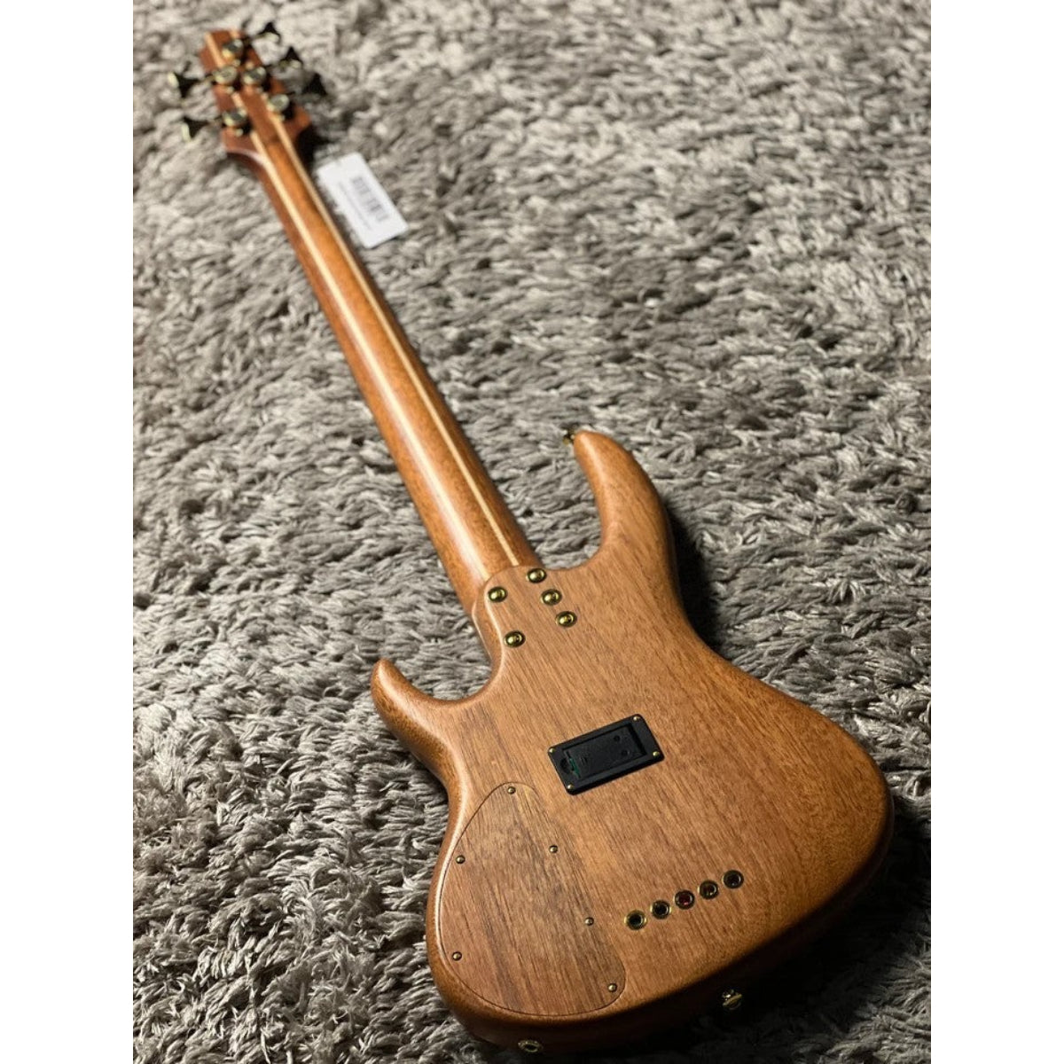 Đàn Guitar Bass 5 Dây Soloking SWB550 Artisan Bass, Poplar Burl Top, Natural Amber Burst