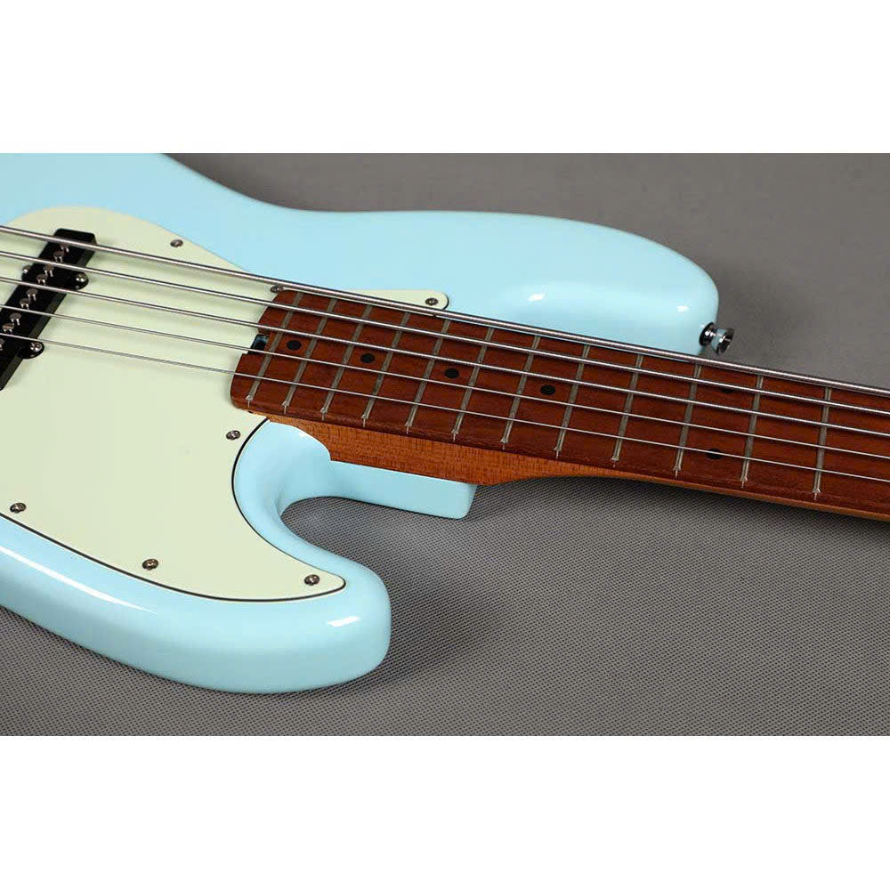 Đàn Guitar Bass 5 Dây Sqoe SJB650, Sky Blue