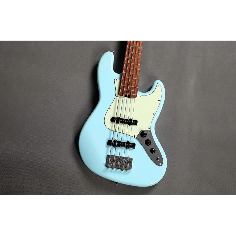 Đàn Guitar Bass 5 Dây Sqoe SJB650, Sky Blue