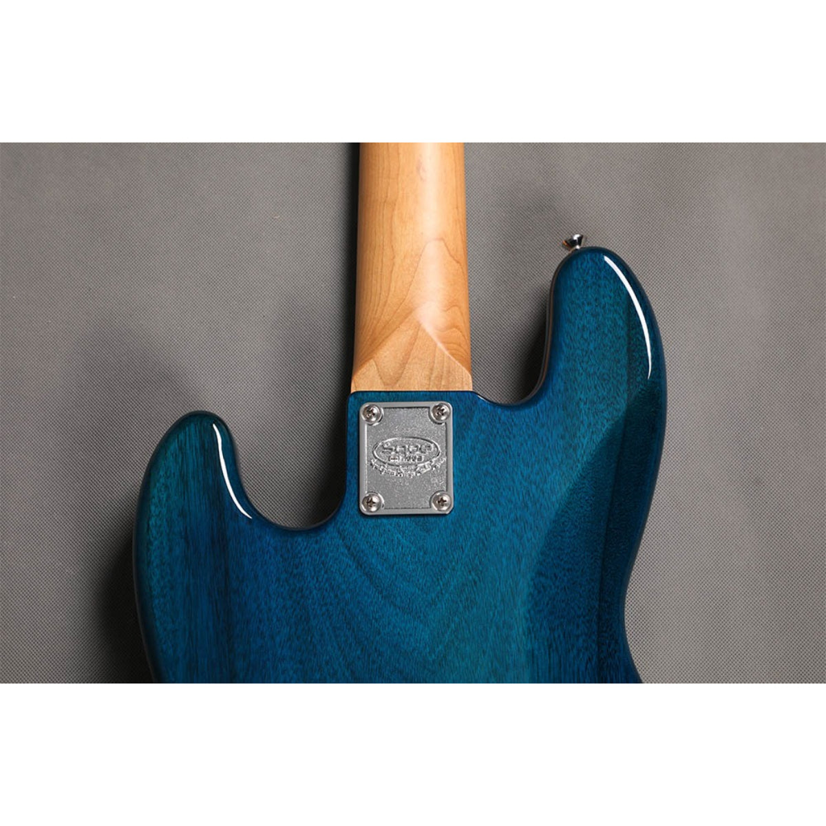 Đàn Guitar Bass 5 Dây Sqoe SJB750, Mist Blue Gradient