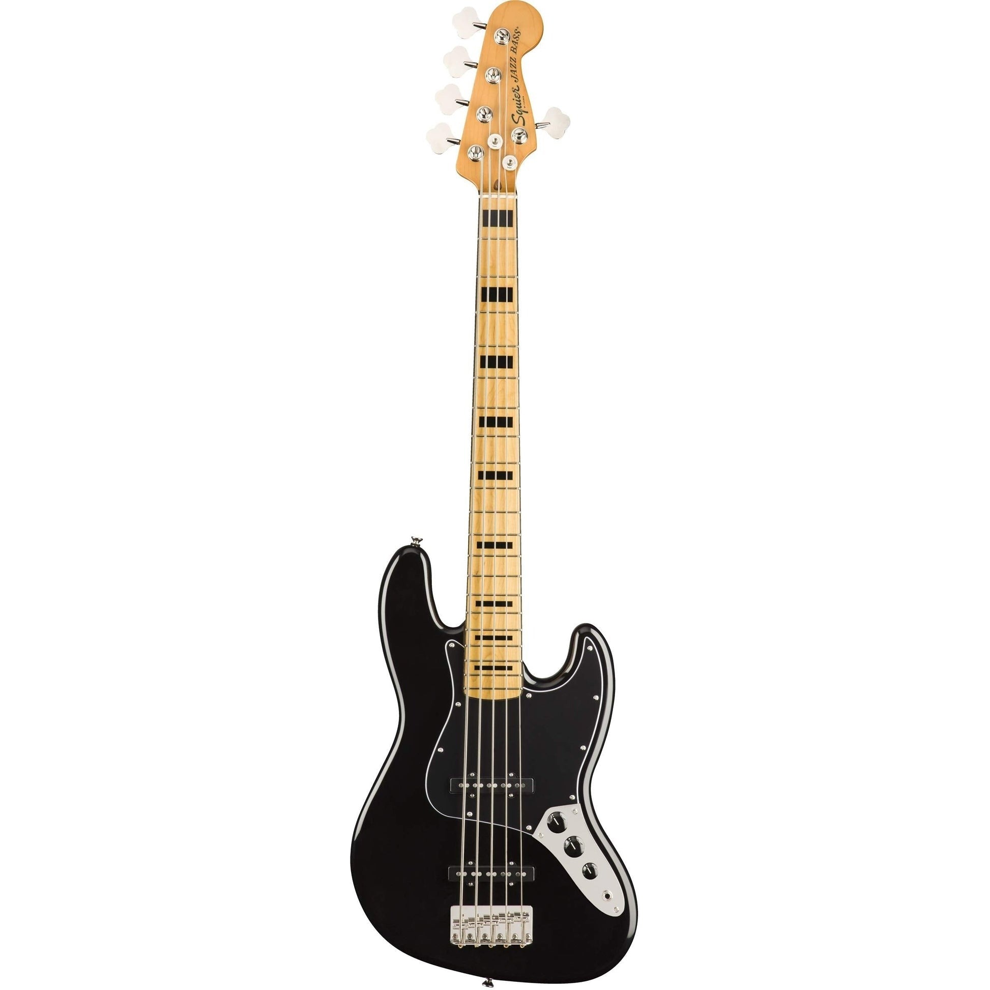 Đàn Guitar Bass 5 Dây Squier Classic Vibe 70s Jazz Bass V, Maple Fingerboard, Black