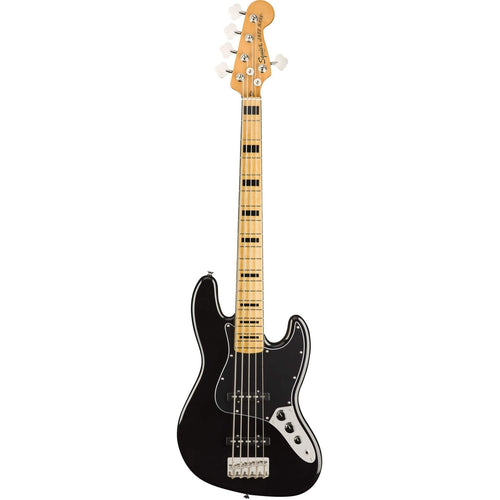 Đàn Guitar Bass 5 Dây Squier Classic Vibe 70s Jazz Bass V, Maple Fingerboard, Black