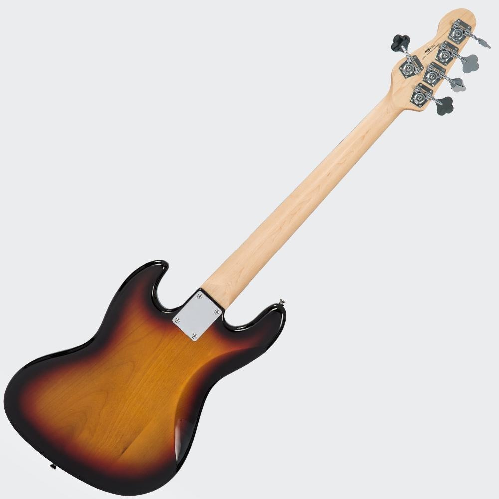 Đàn Guitar Bass 5 Dây Vintage VJ75 ReIssued Maple Fingerboard, Sunburst