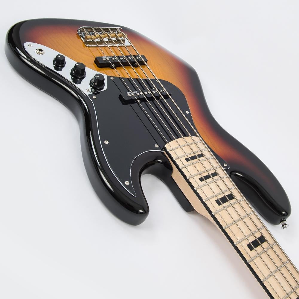 Đàn Guitar Bass 5 Dây Vintage VJ75 ReIssued Maple Fingerboard, Sunburst