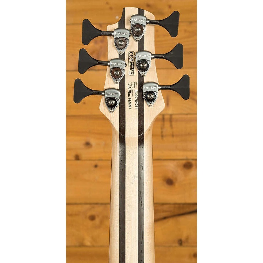 Đàn Guitar Bass 6 Dây Cort A6 Plus FMMH, Open Pore Natural