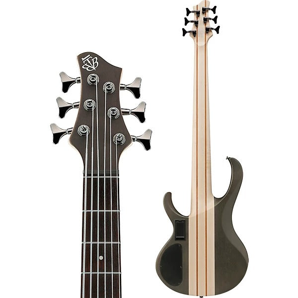 Đàn Guitar Bass 6 Dây Ibanez BTB606, Transparent Gray Flat