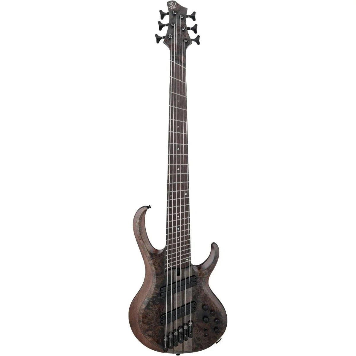 Đàn Guitar Bass 6 Dây Ibanez BTB806MS, Transparent Gray Flat