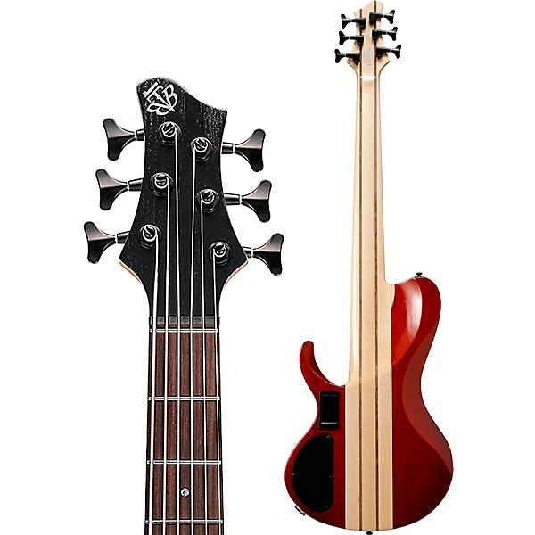 Đàn Guitar Bass 6 Dây Ibanez BTB866SC, Weathered Black Low Gloss