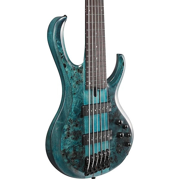 Đàn Guitar Bass 6 Dây Ibanez BTB946, Cosmic Blue Low Gloss