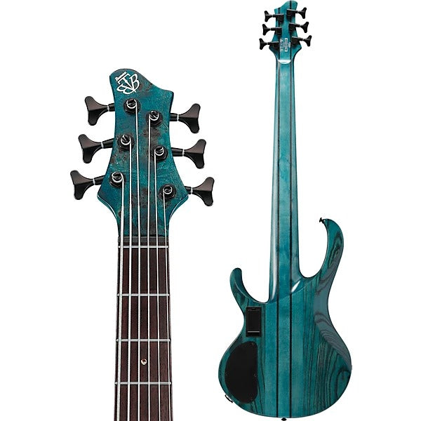 Đàn Guitar Bass 6 Dây Ibanez BTB946, Cosmic Blue Low Gloss