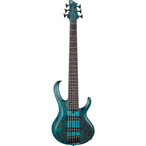 Đàn Guitar Bass 6 Dây Ibanez BTB946, Cosmic Blue Low Gloss